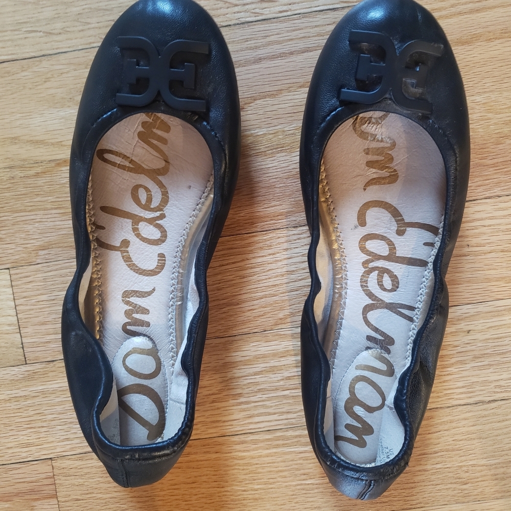 Sam Edelman black ballet flats